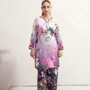 Enchanted Bloom Lavender Floral 2-Piece Set