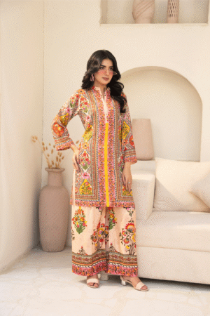 Sunshine Garden Multicolor Floral 2-Piece Set